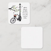 Notecard für Blume Mitteilungskarte (Vorne/Hinten)