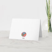 Notecard für gefallene Fälle Dankeskarte (Rückseite)