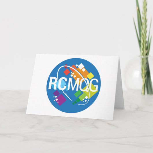 Notecard für Rocket City Modern Quilt Guilt Karte (Vorderseite)