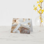 NOTECARD FÜR STARFISH UND SAASHELLE KARTE (Gelbe Blume)