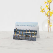 Notecard für Vogelposten Karte (Gelbe Blume)