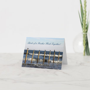 Notecard für Vogelposten Karte