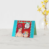 NOTECARD-Geburtstag Karte (Gelbe Blume)