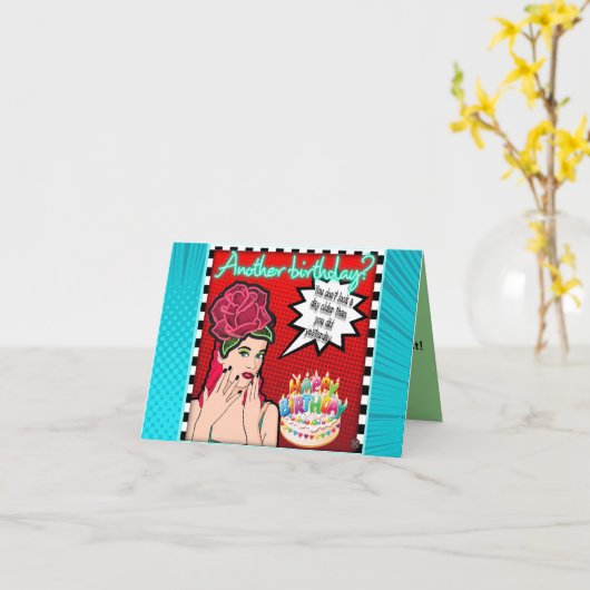 NOTECARD-Geburtstag Karte (Gelbe Blume)