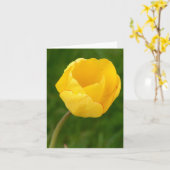 Notecard gelbe Tulpe Karte (Gelbe Blume)