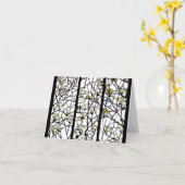 Notecard-Glass-Louis Tiffany 8 Karte (Gelbe Blume)