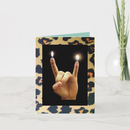 NOTECARD-HAPPY BIRTHDAY KARTE (Vorderseite)