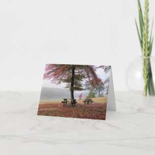 Notecard - Herbst im Park Morton Karte