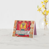 NOTECARD-I HABE ENTSCHEIDET, ICH "BIN ALT GENUG, U KARTE (Gelbe Blume)