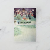 NOTECARD-I sind SO BESCHÄFTIGTES FABELHAFT SEIN Karte (Innenseite)