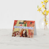 NOTECARD-I WÄRE MÖGLICHERWEISE ZU ALT, NEUE TRICKS KARTE (Gelbe Blume)