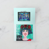 NOTECARD-I WILL ZUM ABENDESSEN KARTE (Innenseite)