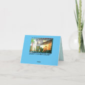 NOTECARD-I WILL ZUM ABENDESSEN KARTE (Rückseite)