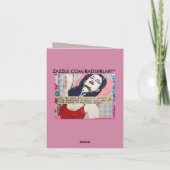 NOTECARD-IF I KÖNNTE, ICH WÜRDE EINSPRITZEN ES KARTE (Rückseite)