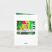 NOTECARD-IM BEREIT, SICH SO LANGE ZU PARDY HARDY B KARTE (Rückseite)