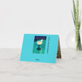 notecard-I'm on the gin and tonic diet Karte (Rückseite)