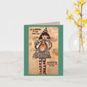 NOTECARD-IN 3 WÖRTER KANN ICH DAS LEBEN KARTE (Gelbe Blume)