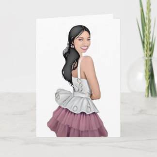 Notecard (innen blau) karte