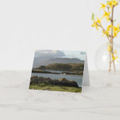 Notecard: Insel von Skye Landschaft Karte (Gelbe Blume)