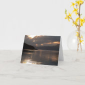 Notecard: Insel von Skye Sonnenuntergang Karte (Gelbe Blume)
