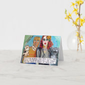 NOTECARD-IT IST SPASS, WISSEN IHRE HAUSTIERE SPREC KARTE (Gelbe Blume)