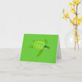Notecard just for Kids-Turtle Karte (Gelbe Blume)