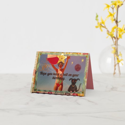 Notecard Karte (Gelbe Blume)