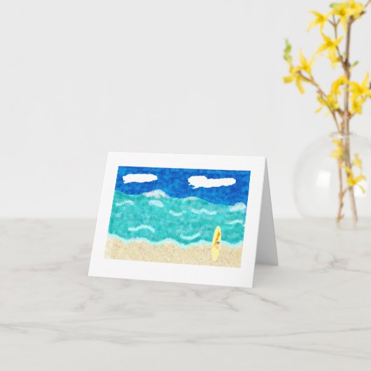 Notecard Karte (Gelbe Blume)