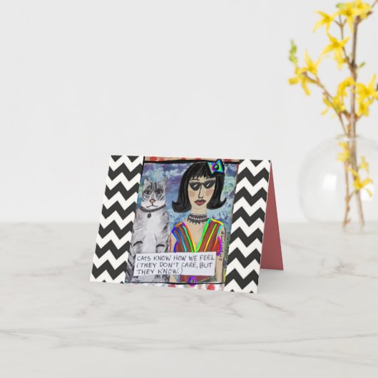 Notecard Karte (Gelbe Blume)