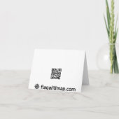 Notecard Karte (Rückseite)