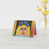 Notecard Karte (Gelbe Blume)