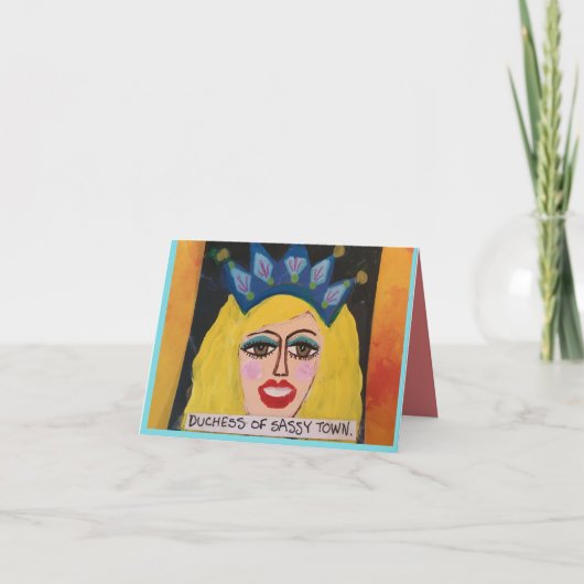 Notecard Karte (Vorderseite)