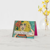 Notecard Karte (Gelbe Blume)