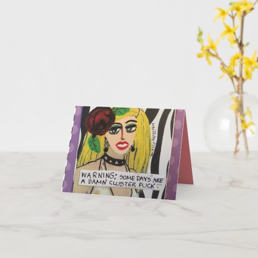 Notecard Karte (Gelbe Blume)