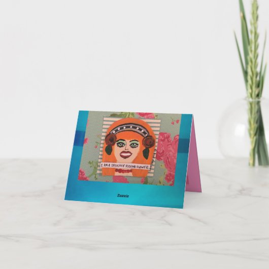 Notecard Karte (Rückseite)