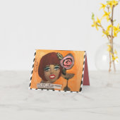 Notecard Karte (Gelbe Blume)