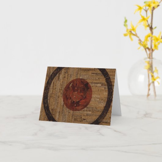 Notecard Karte (Gelbe Blume)