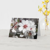 NOTECARD ~ Mandel-Blüte Karte (Gelbe Blume)