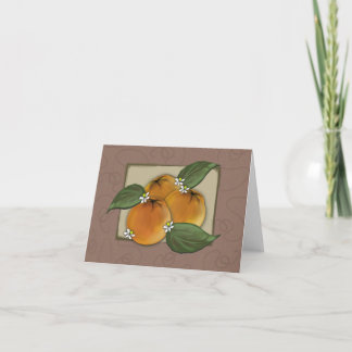 notecard - mein Lieblingsorangenkistenaufkleber Karte