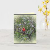 Notecard mit NordKardinal Karte (Gelbe Blume)