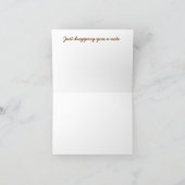 Notecard mit Stockenten-Enten-Nest Karte (Innenseite)