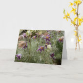 Notecard mit wildem Krokus Karte (Gelbe Blume)