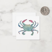 Notecard Mitteilungskarte (Vorderseite/Rückseite Beispiel)