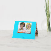 NOTECARD-OLD FREUNDE SIND AM BESTEN. SIE WISSEN KARTE (Rückseite)