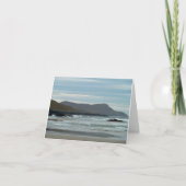 Notecard: Schottischer Meerblick Karte (Vorderseite)