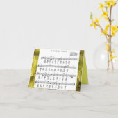 Notecard "Sei du meine Vision" Karte (Gelbe Blume)