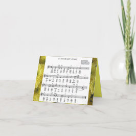 Notecard "Sei du meine Vision" Karte