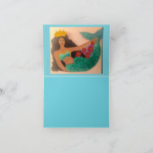 Notecard-She war als das große Stück Schwanz bekan Karte (Innenseite)