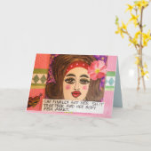 Notecard-sie got sich zusammen und sie schließlich karte (Gelbe Blume)