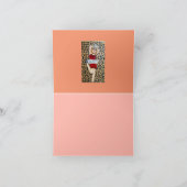 Notecard-sie hatte einen fortgeschrittenen Abschlu Karte (Innenseite)